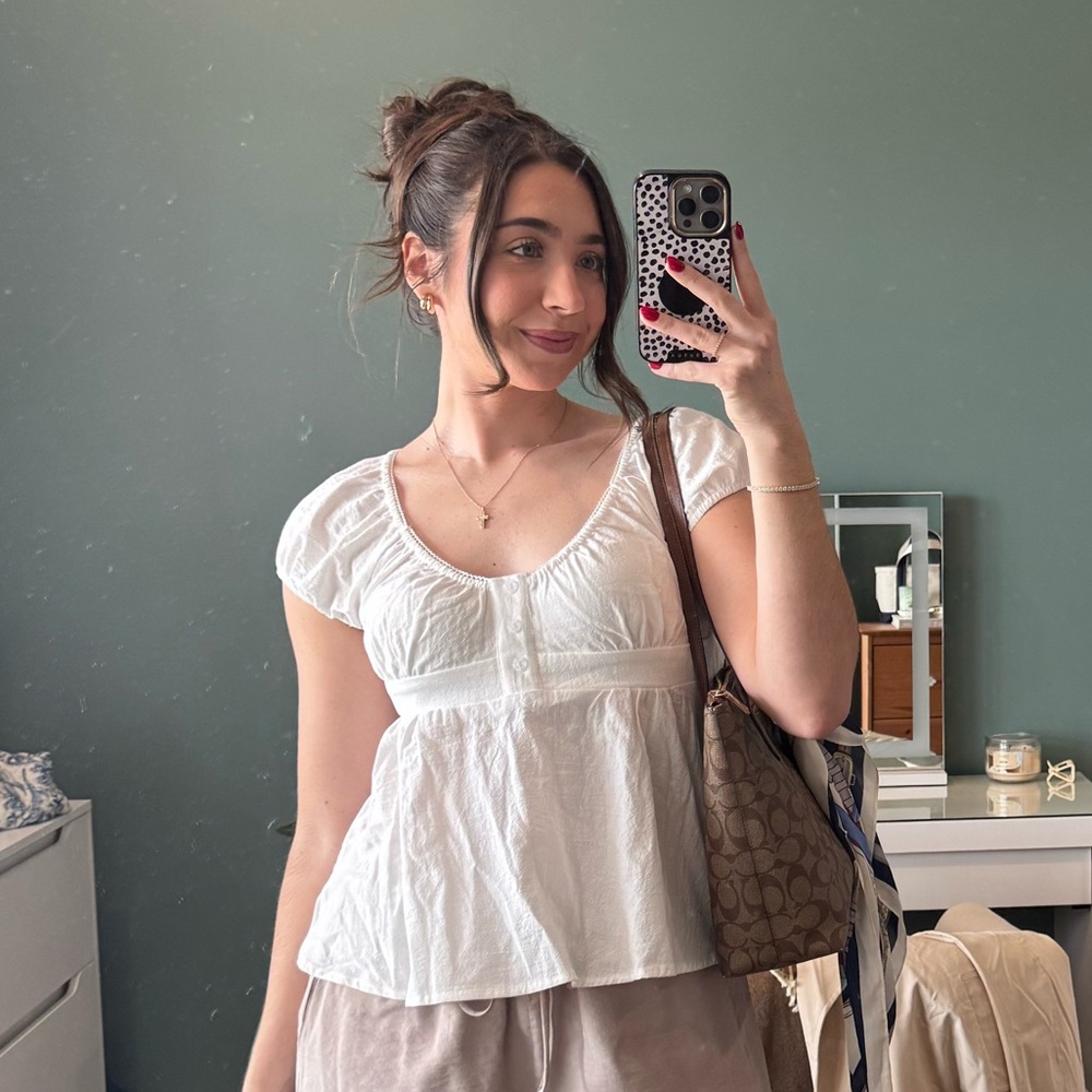 Cider Women's Baby Doll Top